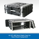 4U 19" ABS Rack Flight Case Rack Mount Equipment DJ PA DP30780