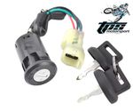 4 PIN IGNITION BARREL MAIN SWITCH & KEYS FITS: YAMAHA YFM 90 RAPTOR 2009 - 2013