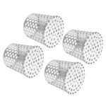 3" - 2.4" Gutter Guard Filter 4pcs 304 Stainless Steel Mesh Screen Vent Cover