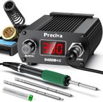 Soldering Station, 75W Preciva Digital Soldering Station, Plug-in Soldering