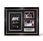 Max Holloway Signed Framed UFC Glove JSA COA Private Signing 
