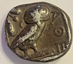 Athens Owl Tetradrachm 454-404BC Silver Ancient Greek Coin VF