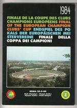 1984 EUROPEAN CUP FINAL AS ROMA v LIVERPOOL (Official UEFA / FIGC Black Issue)