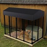 L XL XXL Dog Run Kennel Outdoor Dog Pen House with Premium Umbrella-Grade Roof