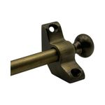 Set of 13 | Round Finial | Antique Brass | Stair Carpet Rods 70cm – Stair Runner