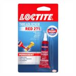 Loctite Threadlocker Red 271,0.20 fl. oz(209741)