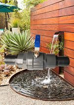 Selection of Stainless Steel Pond Full Flow Control Valves w/ Barb Connectors!