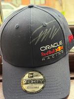 Max Verstappen Hand Signed Red Bull Official Oracle F1 Cap COA + PSA QO CARD