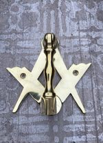 Masonic Door Knocker solid brass