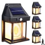 Super Bright Solar Powered Fence Wall Lights LED Outdoor Garden Security Lamp