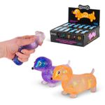 Scrunchems Sugar Sausage Dog Squishy Sensory Fidget Anxiety Stress Toy Assorted