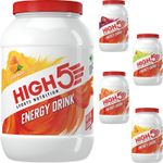 HIGH 5 Energy Drink 2.2kg / 2200g Carbohydrate and Electrolyte Powder Hydration