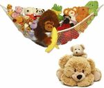 Large Soft Toy Hammock Mesh Net Teddy Bear Keep Childs Bedroom Nursery Tidy S247