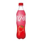 Coca-Cola Strawberry 500ml x12 Bottles Chinese Import Soda - Pack of 12