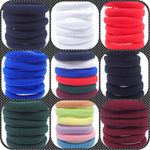 HAIR ELASTICS BOBBLES PONIOS BAND ENDLESS WOMEN GIRL SCHOOL ELASTIC HAIRBAND UK