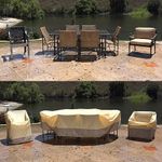 GUARDIANS 4PC PATIO COVER SET - BLUE