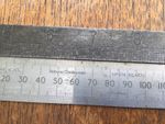 2rabone chesterman steel 12" folding number 52 & 300mm No47R