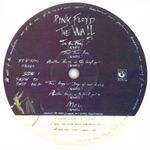 The Wall. Record label sticker.