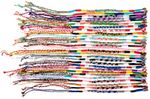 Handmade Friendship Bracelets - Vibrant Fabric Bracelets for Celebrating Friends