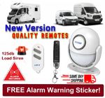 Motorhome-Caravan-Camper-Security Alarm System Entry Motion Sensor Siren+2Remote