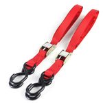 Motorcycle Tie Down Straps Auto Lock Transport Bike Van Trailer 1.8M X 25mm Pair