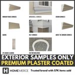Exterior Coving Window Cornice Outside Wall Facade Crown Mouldings   ✔ SAMPLES ✔