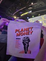 Planet Money Exclusive 2026 Book Tour Tote Bag Brand New