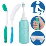 3Pcs Toilet Aids Set for Wiping - Long Handle Butt Wiper For Elderly Disabled