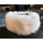 White Faux Fur Slavic Vibe Headband – TikTok Aesthetic Winter Accessory