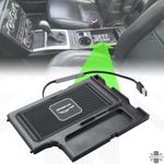 Wireless phone charging tray for Land Rover Freelander 2 storage USB Fast QI 