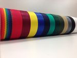 POLYPROPYLENE WEBBING STRAP - 12MM 15MM 20MM 25MM 40MM 50MM 75MM - 13 COLOURS
