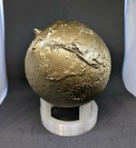 20x Mars Globe with Stand Planet Ornament Decor Sculpture Gift 3d Model UK 