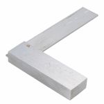 3” 75mm Engineer Tri Set Square Right Angle Straight Edge Stainless Steel
