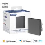 Aqara Smart Wall Switch H1 Grey (With Neutral, Single Rocker) Aqara Hub Required