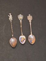 vintage Crested Spoons
