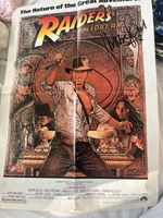 Harrison ford Signed Poster - Indiana Jones - Not Authenticated