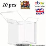 10 x Premium Pokémon Elite Trainer Box (ETB) Protector Cases 0.5mm - Perfect Fit