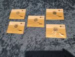 5x Royal Mint SS Gairsoppa Britannia 1/2 oz Silver .999 Sealed Pack Shipwreck 