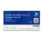 5 Pack - Deepblue Covid 19 Test - 5 Tests - Antigen Lateral Flow Test