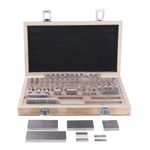 83 Pc Steel , Grade 2, Steel Rectangular Block, High