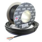 30M Roll of 7 Core Trailer-Caravan-LED Lights Wire Cable - Rated to 11 AMPS
