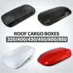 320L 400L 430L 450L 800L 850L Litre Car Roof Top Box Camping Travel Extra Large