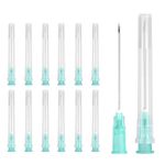 50 Pcs Dispensing Needle 21 Gauge 1.5", Stainless Steel Tips(Green)