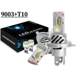 For Peugeot 107 Led Headlight 2005-14 White 6500K High Low Side Light Bulbs 12v