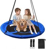 REDCAMP Large 110 cm Nest Swing Seat for Children Kids,500lb Capacity,Blue