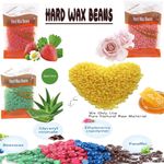 Depilatory Hard Wax Beans Body Hair Removal Pellet Hot Brazilian Waxing Beads Uk