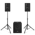 Vonyx 170.112 VX0812BT 2.1 Active Speaker Set 12"