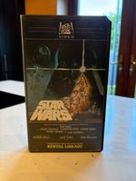 Star Wars 1977 Original Uk VHS Tape Twentieth Century Fox Video Rental Library