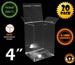 ATV Protectors / Cases for 4" Funko Pop Vinyl 0.50mm Thickness (Pack of 20)