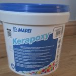 MAPEI Kerapoxy Epoxy Grout 5kg Acid-Resistant White/Blue Tub MPN 111